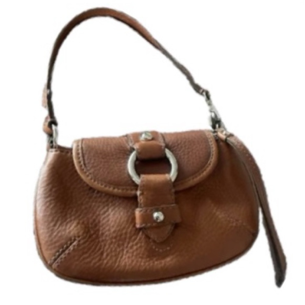 Banana Republic Brown Leather Wristlet